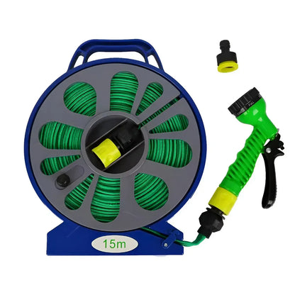 🌿 Manguera Mágica Expandible 15 M – Súper Flexible con Pistola Rociadora 🚿