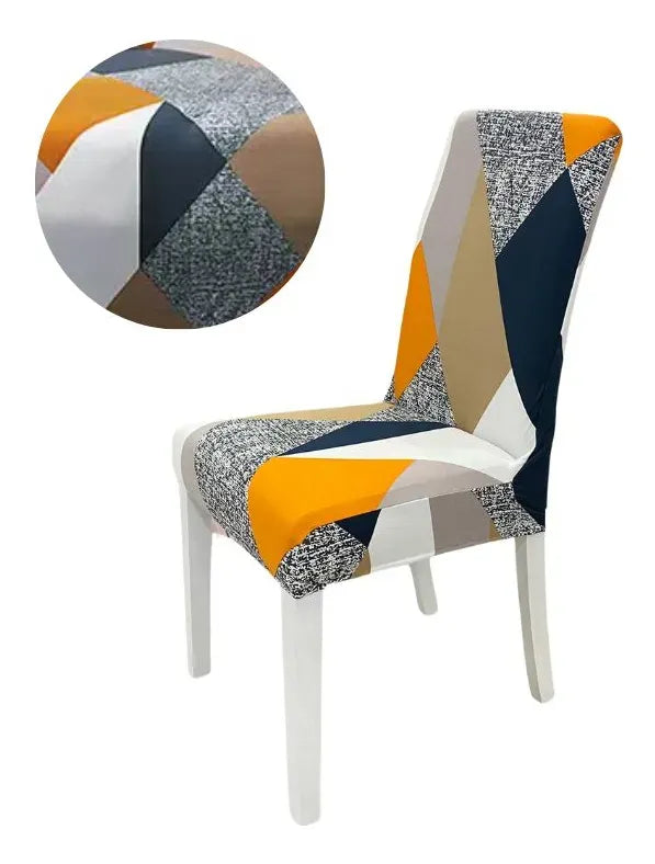 Pack 6 Fundas de Silla de Lycra con Diseño – CoverFit