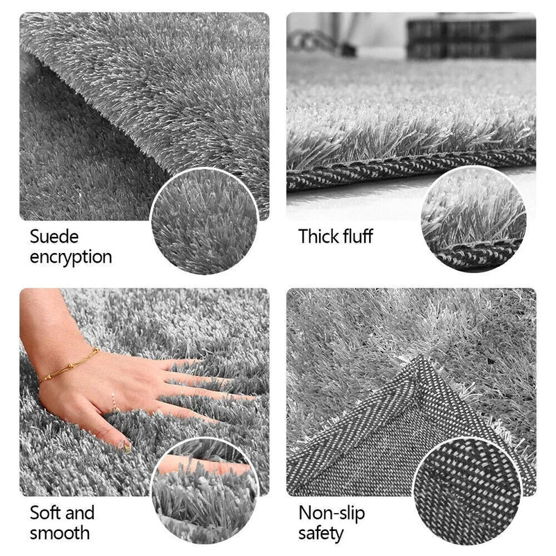 Alfombra de Peluche Extra Suave 200 × 150 cm - Premium