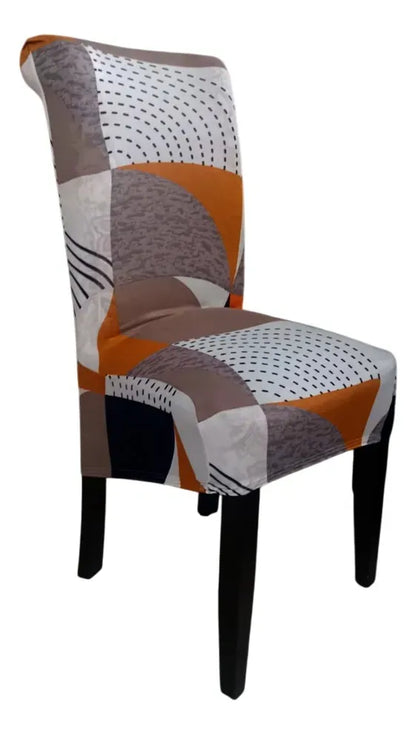 Pack 6 Fundas de Silla de Lycra con Diseño – CoverFit
