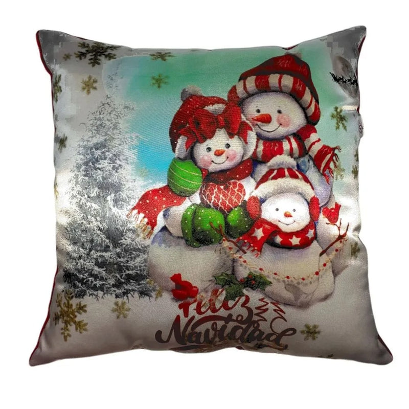 Fundas de Cojín Navideñas 43×43 cm - Pack de 6