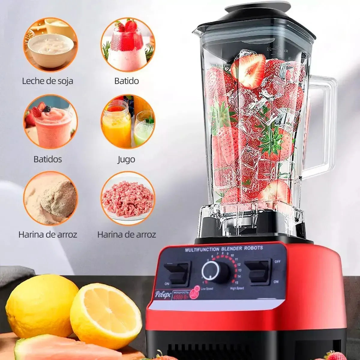 🔌PowerBlend X-Pro – Licuadora Profesional de Alto Rendimiento✨