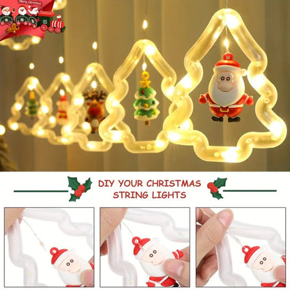 LUCES DECORTIVAS PARA NAIDAD- LED Multicolor