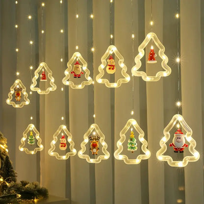 LUCES DECORTIVAS PARA NAIDAD- LED Multicolor