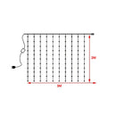 Cortina de Luces LED Multicolor con Control (3×3 m / 3×2 m)
