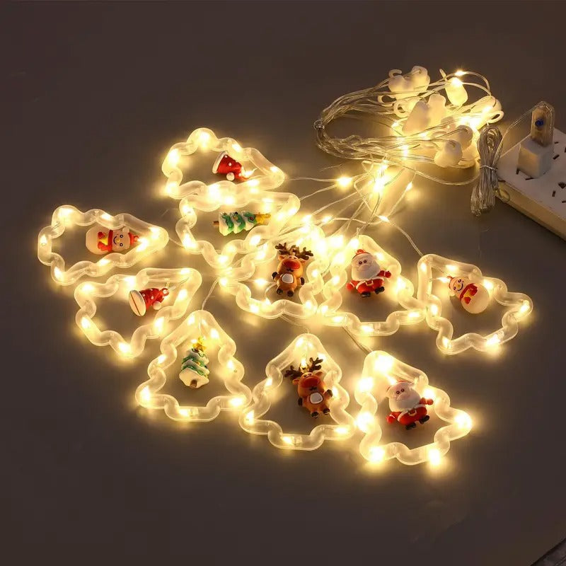 LUCES DECORTIVAS PARA NAIDAD- LED Multicolor