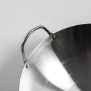 🍲Wok Maestro 34  – Sartén Wok de Acero Inoxidable🔥