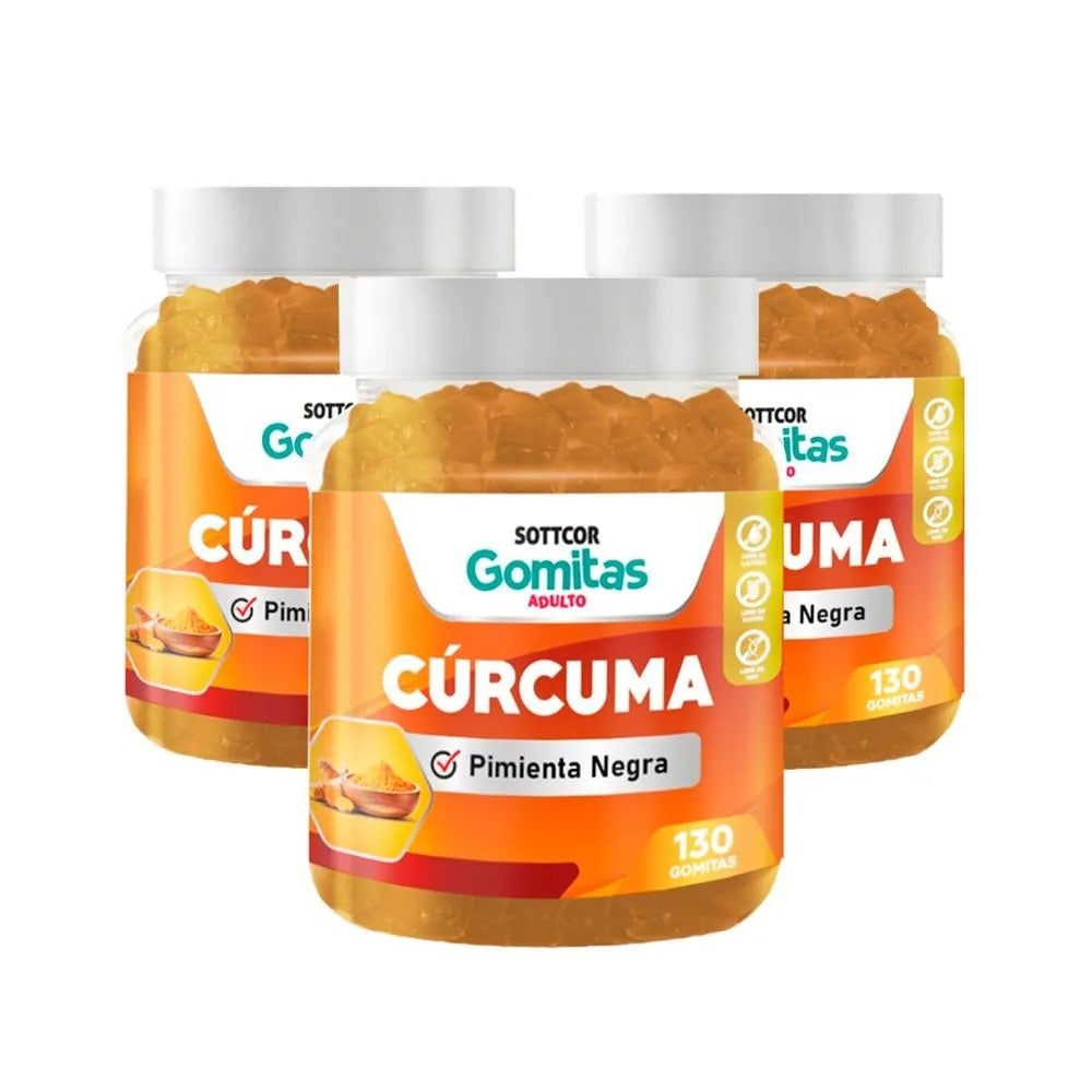Gomitas de Cúrcuma – Suplemento natural para el hígado graso y la inflamación