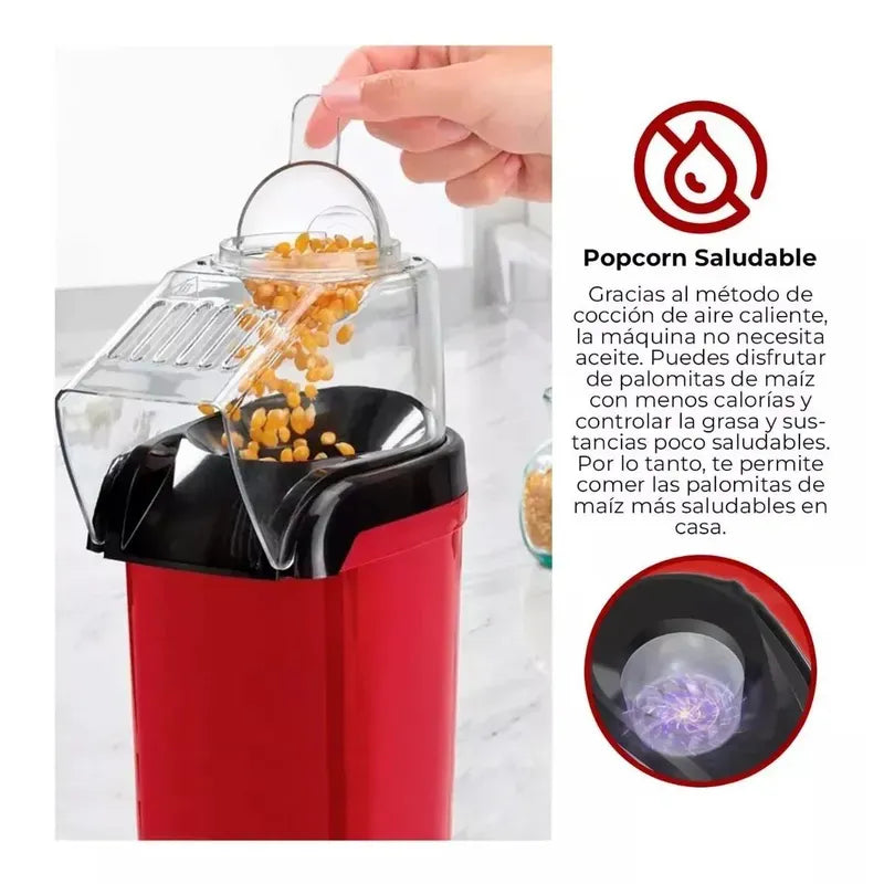 Máquina de Palomitas Sin Aceite para Cine en Casa – PopMaster