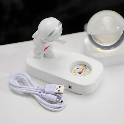 Lampara Decorativa Modelo Astronauta Con Esfera 3D