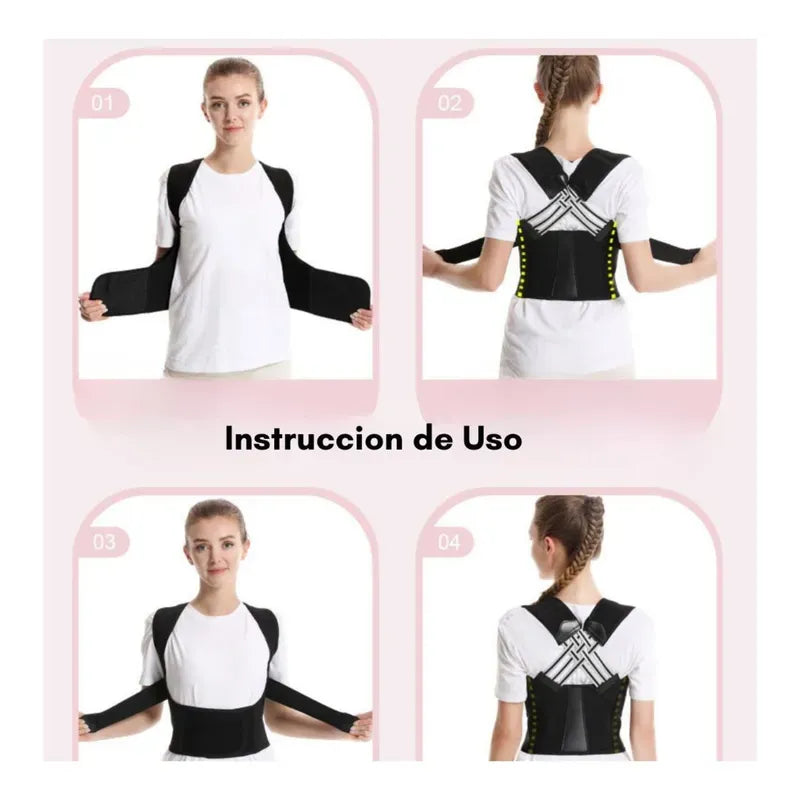 Corrector de Postura Magnético para Espalda Unisex – PostureFit