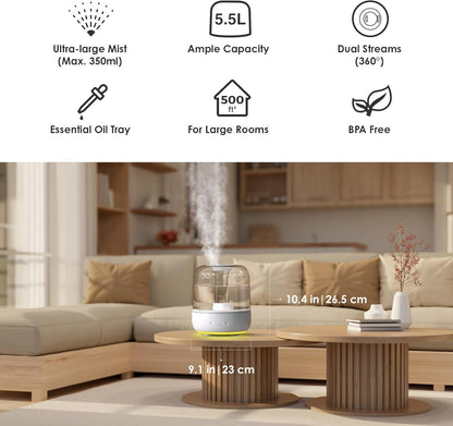 Humidificador inteligente para el hogar de Aromaterapia - Premiun