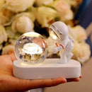 Lampara Decorativa Modelo Astronauta Con Esfera 3D