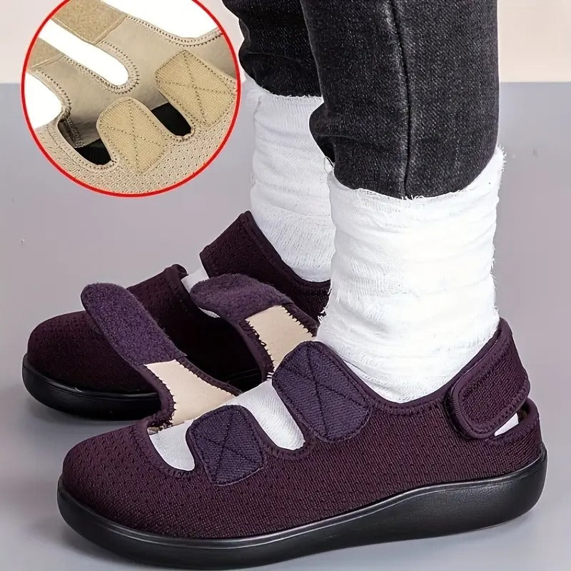 Zapatos Terapéuticos  Anchos + Pack de 6 Medias de Regalo