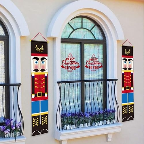 Banner Navideños Colgantes Pancartas Decoración - Set 2