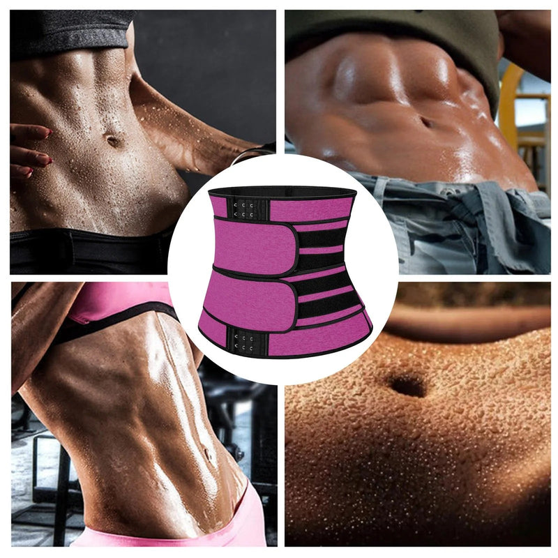 Faja Moldeadora de Cintura en Neopreno con - Doble Velcro y Alta Compresión