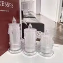 SET 12 LAMPARAS DE VELAS NAVIDEÑAS- ESTILO PREMIUN