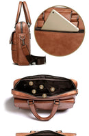 Maletín Ejecutivo de Cuero para Hombre – Weixier Pro