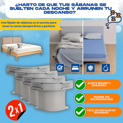 Fijador de Sábanas 2×1 - Confort