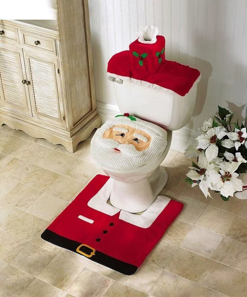 Set Navideño de Baño 3 Piezas -  SantaBath