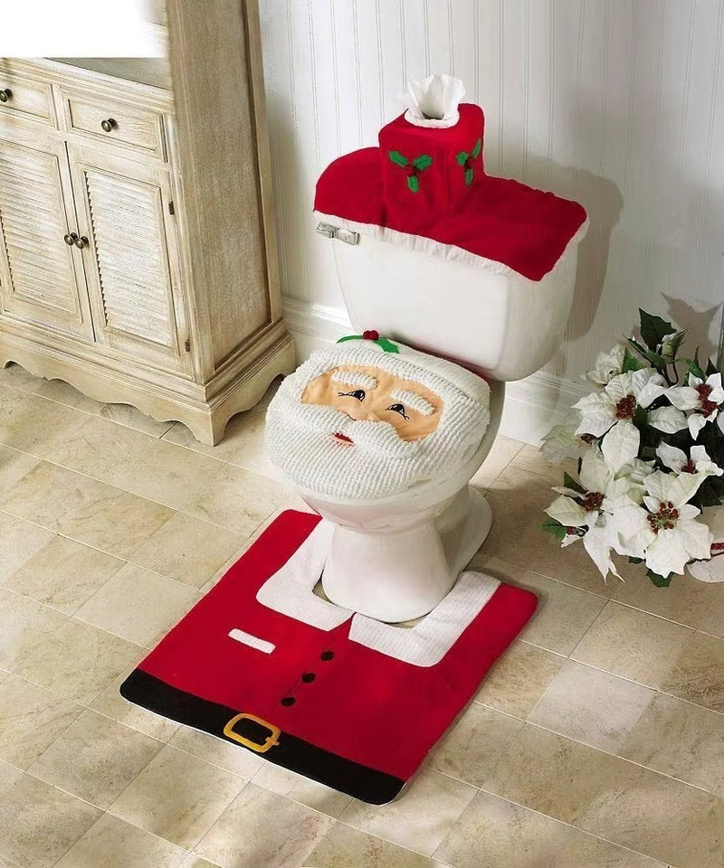 Set Navideño de Baño 3 Piezas -  SantaBath