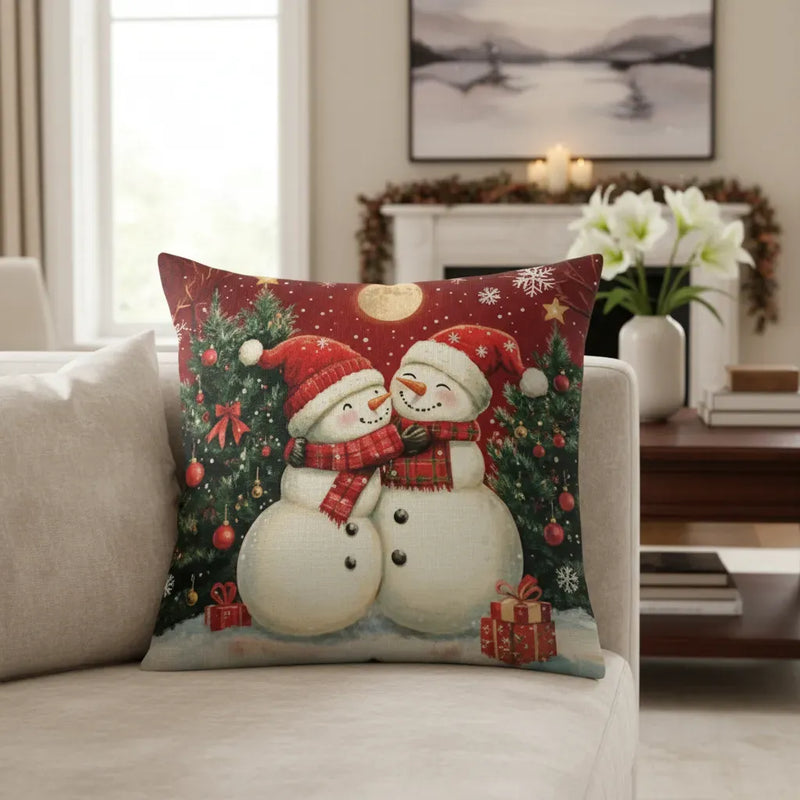 Fundas de Cojín Navideñas 43×43 cm - Pack de 6