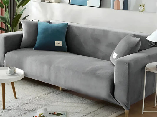 Funda de Mueble Terciopelo 3-2-1 + 6 cojines