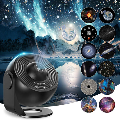 Proyector Planetario Galaxy Star 12 en 1
