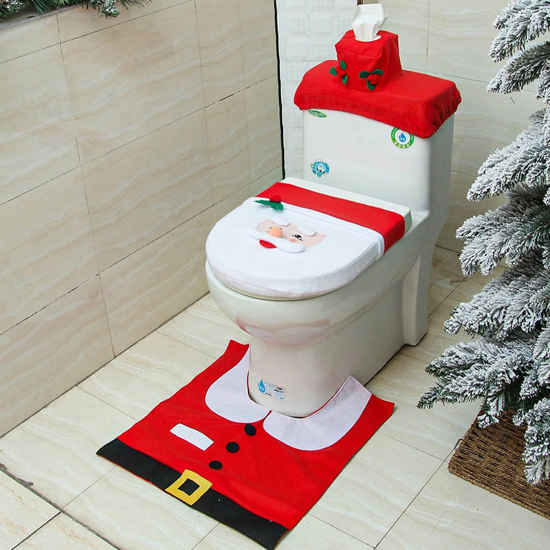 Set Navideño de Baño 3 Piezas -  SantaBath