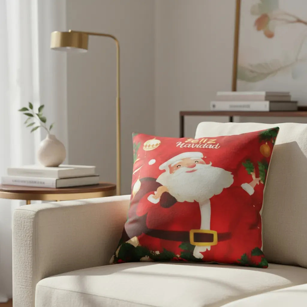 Fundas de Cojín Navideñas 43×43 cm - Pack de 6