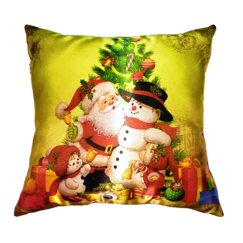 Fundas de Cojín Navideñas 43×43 cm - Pack de 6