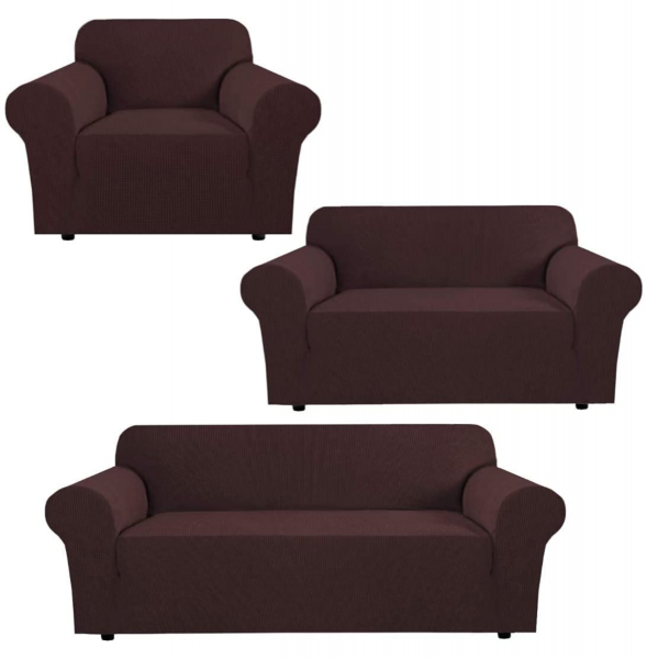 Forro de Mueble  3-2-1 Color Entero – Set de Fundas Premium