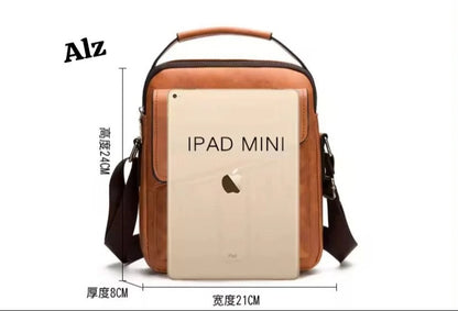 Morral para Hombre en Cuero de Alta Calidad