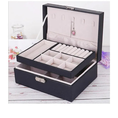 Joyero Organizador 3 En 1 Doble Tapa