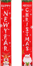 Banner Navideños Colgantes Pancartas Decoración - Set 2