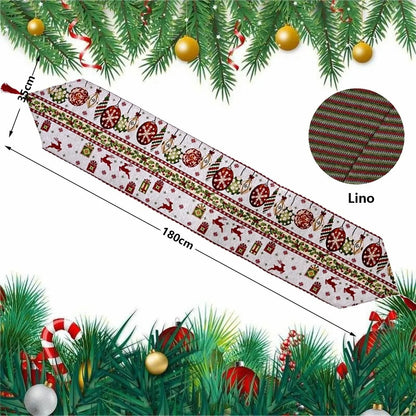 Camino de mesa Navideño 2x 69 - Merry Christmas
