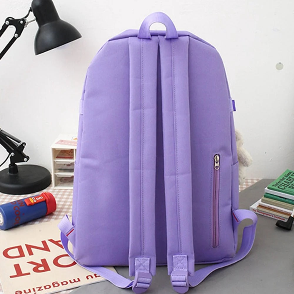 🎒 CampusMax 6-en-1 – Mochila Antirayones con Estuche y Bolsillos Inteligentes ✨