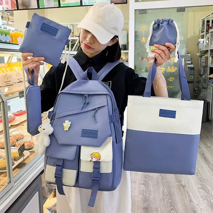 🎒 CampusMax 6-en-1 – Mochila Antirayones con Estuche y Bolsillos Inteligentes ✨