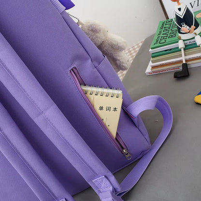 🎒 CampusMax 6-en-1 – Mochila Antirayones con Estuche y Bolsillos Inteligentes ✨