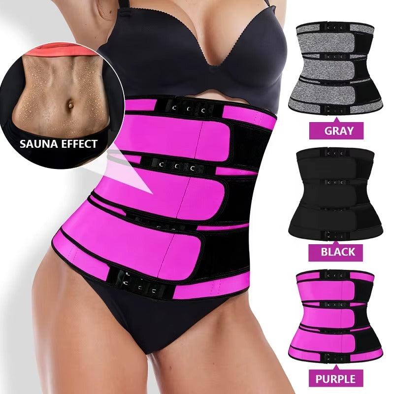 Faja Moldeadora de Cintura en Neopreno con - Doble Velcro y Alta Compresión