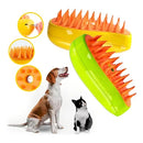 Cepillo De Vapor Para Mascotas Para Mudar De Pelo 3 en 1
