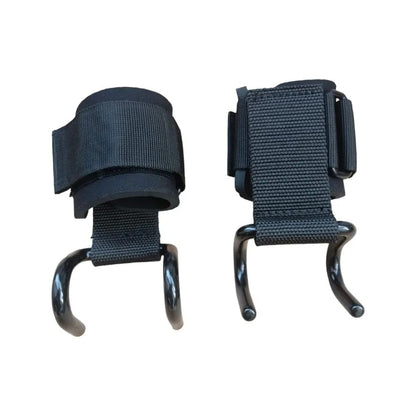 💪 PowerGrip Hooks – Straps con Gancho para Levantamiento🏋️‍♂️
