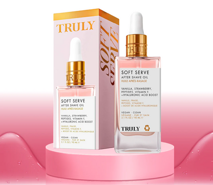 Truly aceite para después del afeitado Soft Serve 90 ml