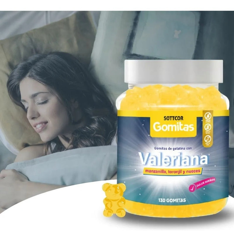 GOMITAS PARA EL DESCANSO- VALERIANA GUMMIES