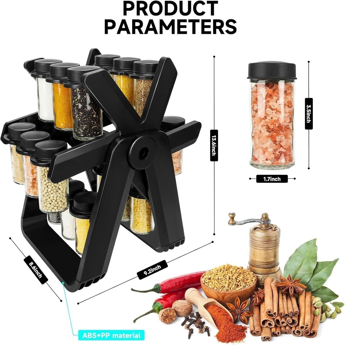 Organizador Rueda Giratoria de Condimentos - SpiceMaster
