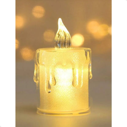 SET 12 LAMPARAS DE VELAS NAVIDEÑAS- ESTILO PREMIUN