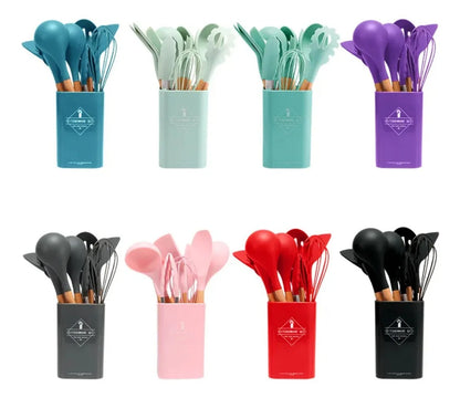 SET DE UTENSILIOS DE COCINA- PREMIUN COLORS