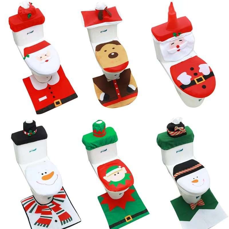 Set Navideño de Baño 3 Piezas -  SantaBath