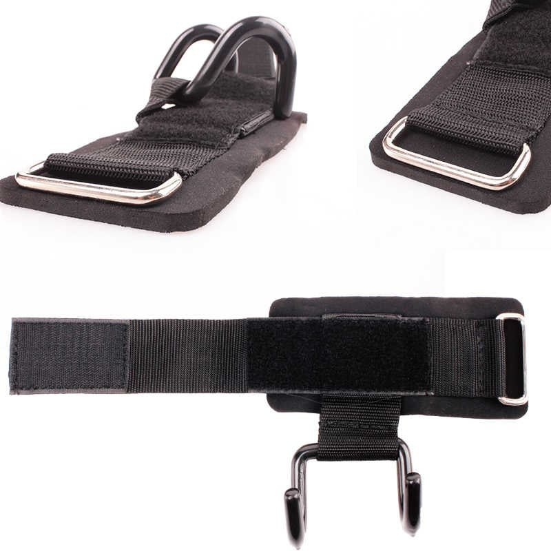 💪 PowerGrip Hooks – Straps con Gancho para Levantamiento🏋️‍♂️