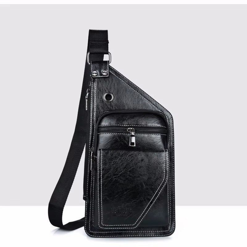 Pechera Cruzada – Impermeable y Elegante para Varón